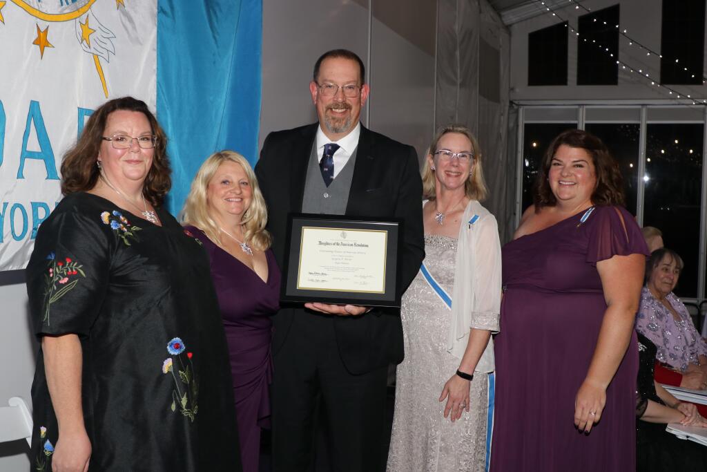 Westfield teacher honored by Daughters of the American Revolution